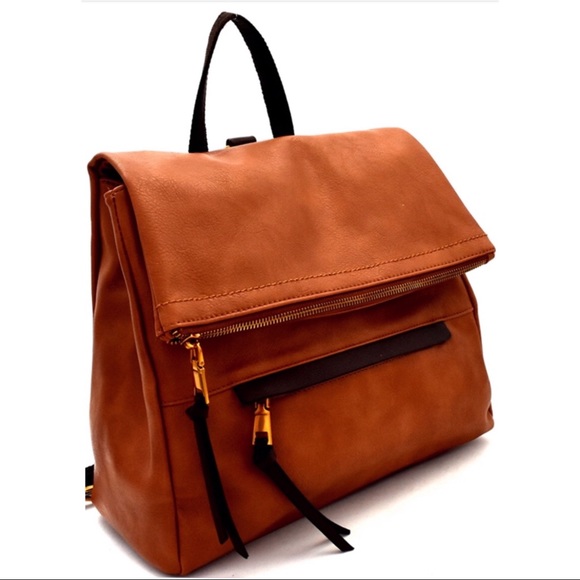Handbag Republic Handbags - Rustic Convertible Backpack in Brown
